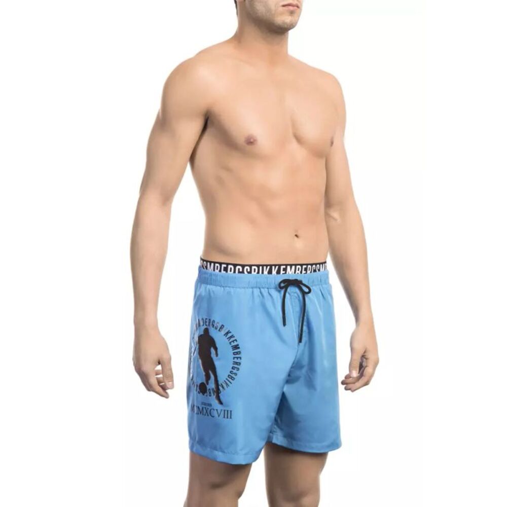 Bikkembergs Black Polyester Men Men's Swimsuit